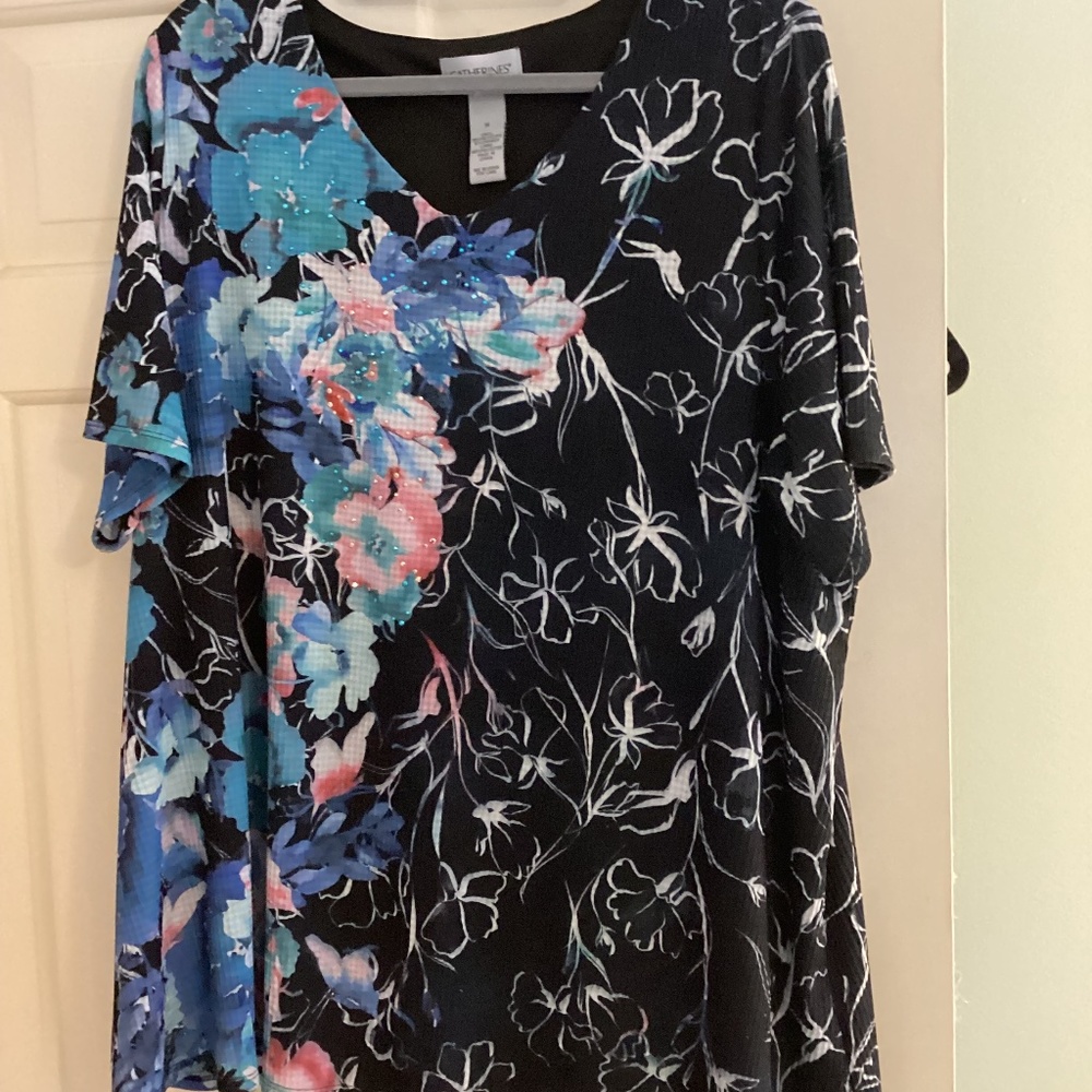 Short sleeve lined shirt